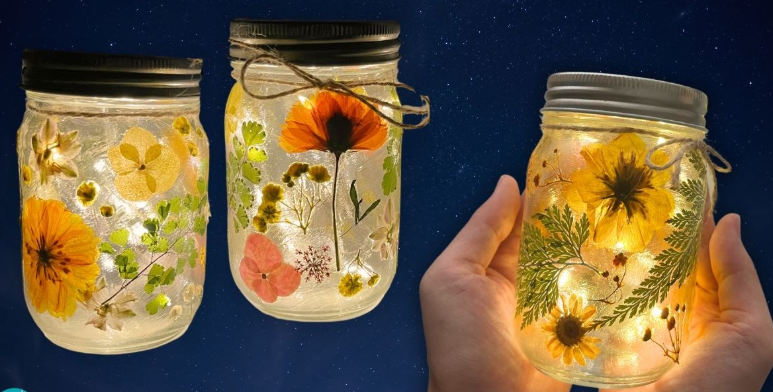 DIY - Fairy Lamp Jar Making with Jodi